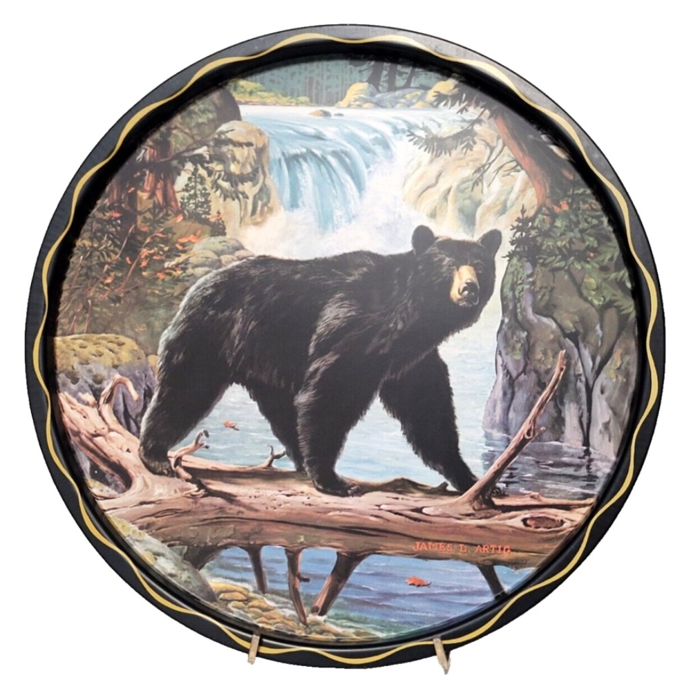 60s James L Artig Bear Tray